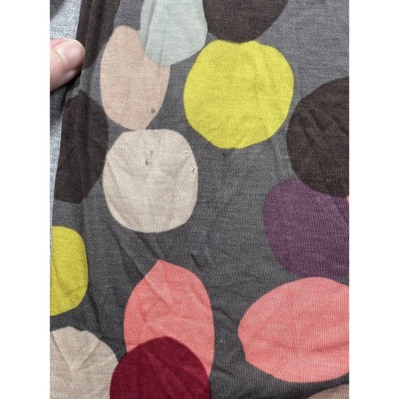 Boden Size 2 Multicolor Circle Print Jersey‎ Midi Dress - Picture 11 of 12